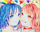 イラストオーダー承ります アイコンや夢絵、創作キャラなど精一杯描かせていただきます イメージ6
