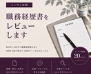 コンサル転職の職務経歴書を採用目線でレビューします 月1,000件の書類を見る採用側の視点で確認します イメージ1