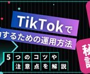 元TikTok社員が正しいSNS運用を教えます 企画構成、台本、撮影、編集まで一気通貫でご対応します イメージ2