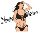 海の女性を描いてます 海と女性の最高のコンビネーション イメージ7