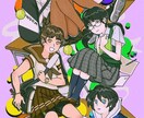 人間は何でも描きます 人間大好き　老若男女どんな人間を描くのもバッチコイ イメージ4
