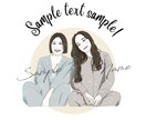 商用利用OK！オシャレな似顔絵イラスト描きます SNSのアイコン・似顔絵・名刺・記念日・プレゼントなどに イメージ1