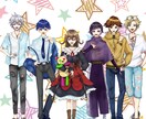 TRPG.配信等の立ち絵、1枚絵等描きます デザインが決まってなくても、お手伝いさせて頂きます！ イメージ2