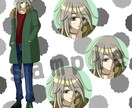 TRPGの立ち絵を作成します シンプルなデザインの立ち絵を描きます イメージ5