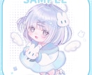 ぷにっと！かわいいミニキャライラスト描きます 商用利用可！SNS、アイコン、グッズに♪ イメージ4