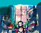 雑誌みたいなイラストをお届けします お求めの世界観に合わせて柔軟に対応いたします。 イメージ4