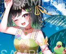 1枚絵／立ち絵等のイラスト描きます 【相談大歓迎】他サイトで実績多数！キラキラかわいいイラスト◎ イメージ3