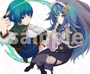 全部おまかせ！厚塗りファンアート制作します FAを増やしたいあなたに全身入りのイラストをご提供！ イメージ5