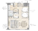 建築イラストレーターがおしゃれな間取り図描きます 手書きならではの優しいタッチでプレゼンやパンフレットやHPに イメージ1