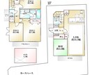戸建・アパート・マンション・地形・区画図作成します 手書きからでも対応します。広告などにもぜひご活用ください! イメージ9