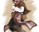 安値でイラスト依頼を受けます (背景なし)お手頃価格であなただけのキャラクターを描きます イメージ1