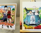 ナルト風似顔絵お描きします アイコンやプレゼントなどコミック風での作成も可能です☆ イメージ5