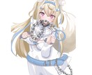 アイコン・動画・配信などイラスト全般お描きします かわいい女の子の制作が得意です！ イメージ2