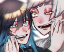 かっこいい絵柄などで貴方の描いて欲しい物を描きます かっこいい絵柄や可愛い絵柄でキャラクターをかきます！ イメージ2