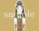 全身イラスト描きます オリジナルでかわいいイラスト描きます(=ﾟωﾟ)ﾉ イメージ1