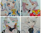 アナログ色紙描きます コピックでご希望のイラストを制作します イメージ1