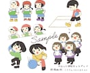 定期購入向け！イラスト作成承ります 待ち受けカレンダーや挿絵などにおすすめ！2ヶ月以降は５％割引 イメージ5