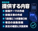 X画像投稿を毎日自動運用します 画像3枚と投稿文をAIが毎日作成して休まず自動投稿 イメージ6
