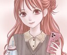 透明感×大人可愛い女の子のSNSアイコン描きます 【限定3名様3000円⭐︎ 】上品･やわらか･綺麗系　商用可 イメージ2