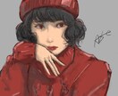 SNS用アイコンの制作をします 単色とあなたのイメージをイラストに イメージ2