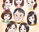 贈り物や記念にお勧め♪ゆる可愛い似顔絵お描きします 笑顔が増える特別な1枚を作りませんか？プレゼントや思い出に＊ イメージ3