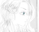 綺麗な女の子の絵書きます 癒しがほしいあなたへいかが？？ イメージ1