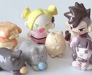 あなたの子立体にします うちのこねんど3cm程の小さな陶芸。いっしょにおでかけも◎ イメージ1