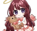 可愛いミニキャライラスト描きます 商用利用OK！通常表情＋2差分まで価格内でお描きします！ イメージ4
