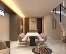 高画質3DCGパース付きで内装添削します 住宅展示場モデルハウスも担当するプロが、内装の最終確認します イメージ6