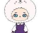 あなただけのポップなキメラ女子アイコン描きます マンネリ化したアイコンに革命を！ イメージ3
