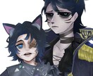 イラスト制作承ります 短期間で柔らかい色合いからパキリとした塗りまで イメージ2
