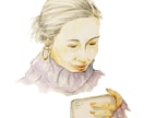 水彩風手書き似顔絵描きます 大切な人へのプレゼントや記念にいかがですか イメージ5