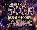 24時間以内回答！本格タロットで悩みを占います 【5名限定★特別価格】レビューへのご協力をお願いします！ イメージ1
