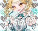 商用込◎バレンタイン量産イラスト制作します 超ラブリーな指ハートをした女の子のイラストができます！ イメージ9