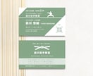 名刺作成致します プロのデザイナーが親身になって印象に残る名刺を作成致します。 イメージ3