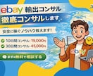 eBay輸出、徹底コンサルします 経験ベースの実践ノウハウで「安全に・確実に」eBayを伸ばす イメージ1