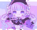 商法利用OK◆カラフルなミニキャラ描きます 周りの小物、ちょっとした背景付き イメージ2