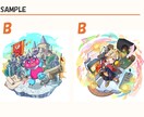 グッズで映える！存在感抜群のイラストお描きします ソシャゲ感×映えデザインで、あなたのキャラを最高に輝かせます イメージ7