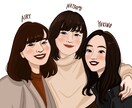 ペットの似顔絵やSNS用アイコンなどを作成します あなただけの特別な一枚をお届けします イメージ2
