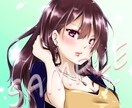 ツヤのある綺麗系のイラストお描き致します SNS用のアイコン制作等承ります イメージ3