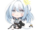 ちびキャラクターイラスト製作します 可愛い女の子のちびキャラを描きます イメージ3