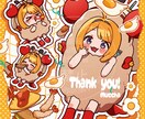 詰め込みイラスト描きます ポップで可愛い詰め込みイラストを描きます！ イメージ1