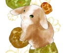 動物＆食べ物のイラスト描きます 食べちゃいたいくらい可愛いがモットー！ イメージ5