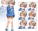 ご希望の立ち絵制作します TRPGや動画、配信活動で使用可能な立ち絵を制作します！ イメージ4