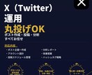 X(Twitter）運用代行します 企画〜投稿〜分析まで丸投げOK！初心者も安心サポート イメージ1