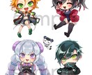 デフォルメ(SD)イラスト描きます 動画、SNSなどで使えるデフォルメキャラクター 描きます！ イメージ4