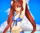 可愛くて綺麗な女の子のイラスト描きます 目力のあるキャラ、可愛いイラストが得意です！ イメージ3