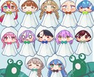 ゆるっとしたミニキャラ描きます 配信用やグッズ、アイコンなどお気軽にお使いください イメージ5