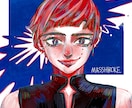 ガーリーでy2k風な可愛いイラスト描きます 商用利用可能な人物イラスト描きます イメージ3