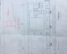 紙図面をJWCADなどのCAD図面にします 建築設備設計の図面を得意とする設備設計一級建築士です。 イメージ4